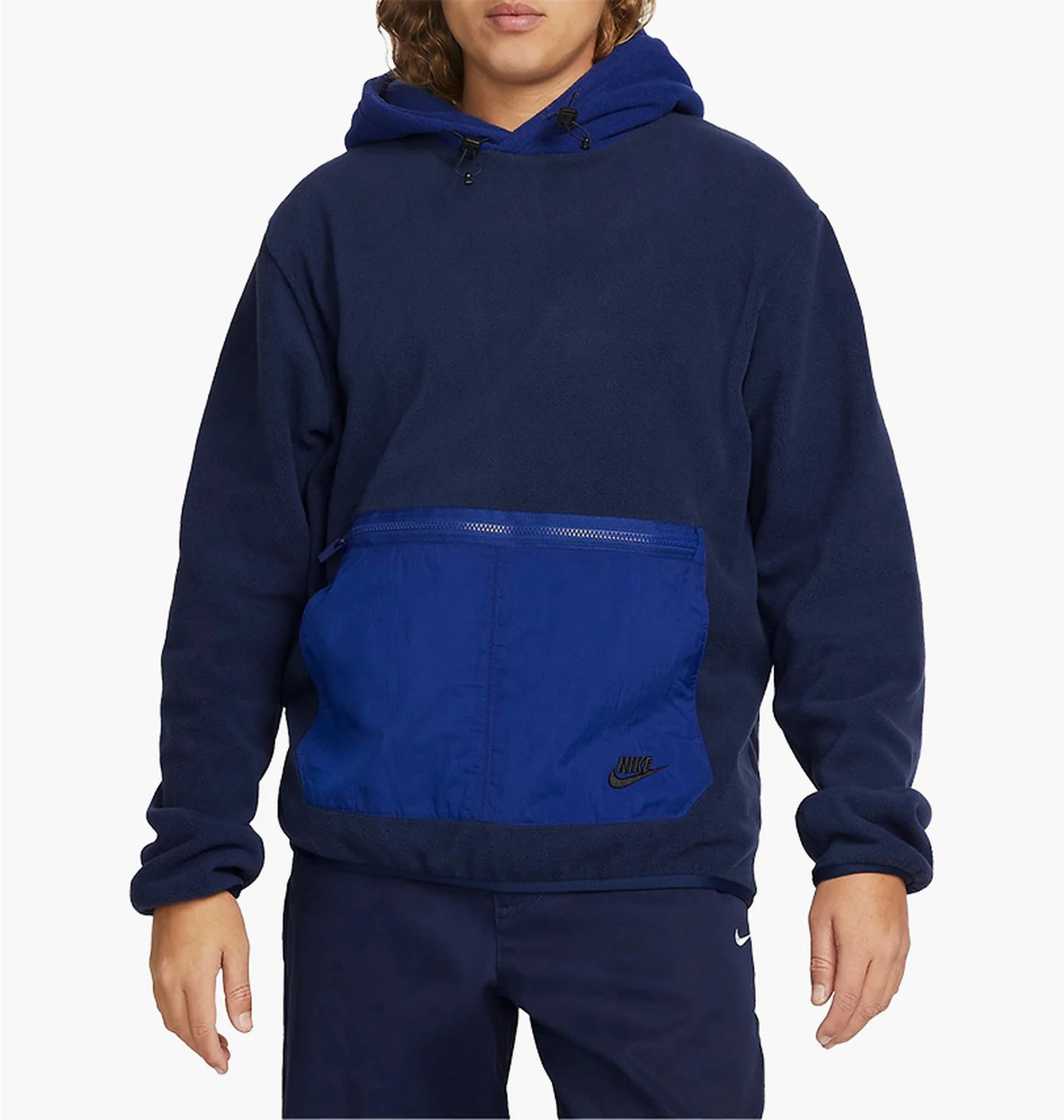 Худі чоловіче Nike Hooded Sweatshirt Polar Fleece Hoody Blue FD4338-410