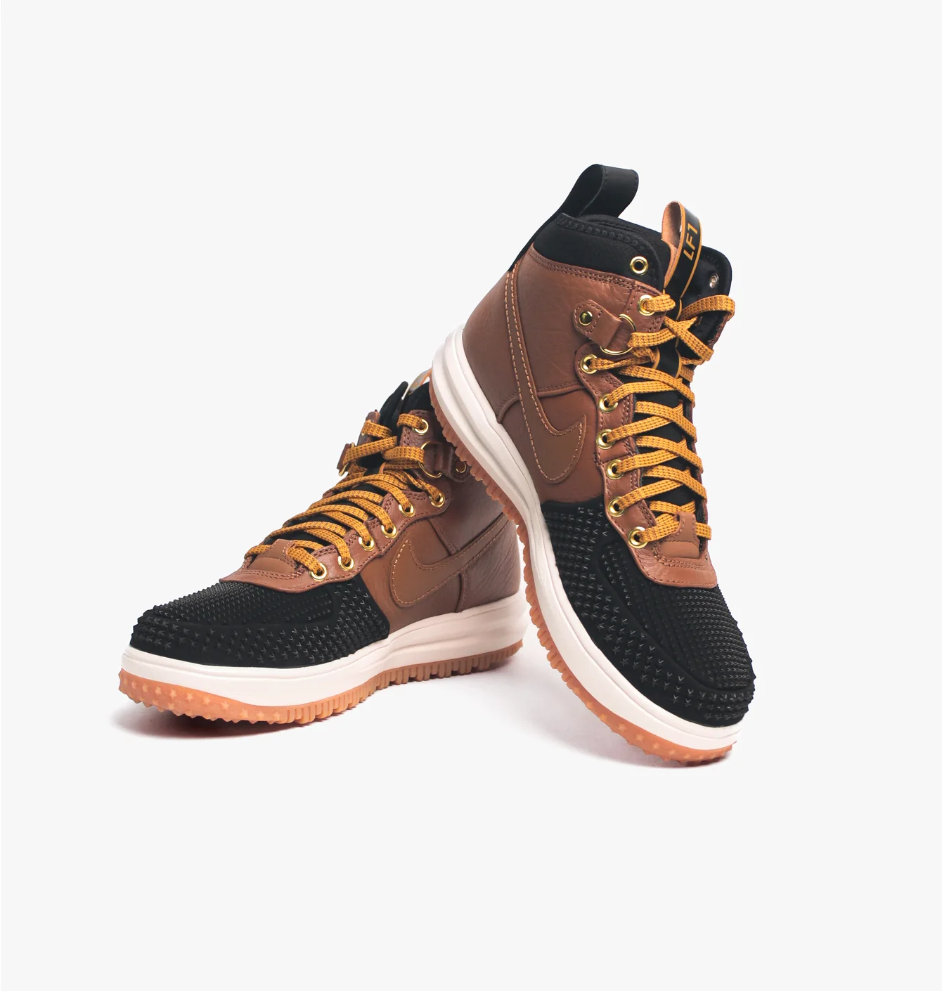 Кросівки чоловічі Nike Lunar Force 1 Duckboot Ale Brown Black Brown 805899-202