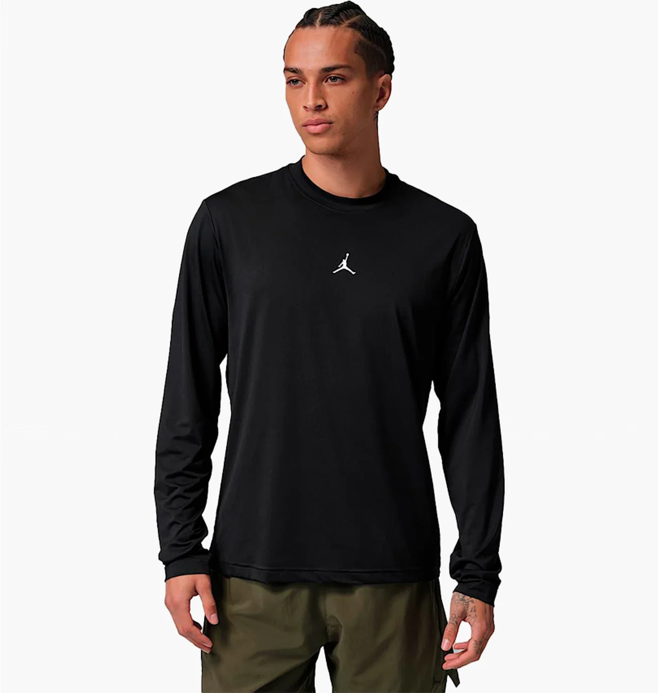 Лонгслів чоловічий Air Jordan Sport Essential Black IF0887-010