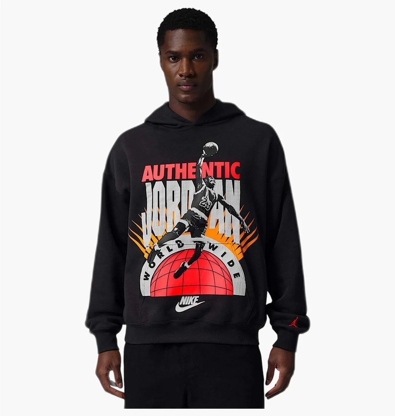 Худі чоловіче Air Jordan Brooklyn Fleece MenS Pullover Hoodie Black IF1843-045