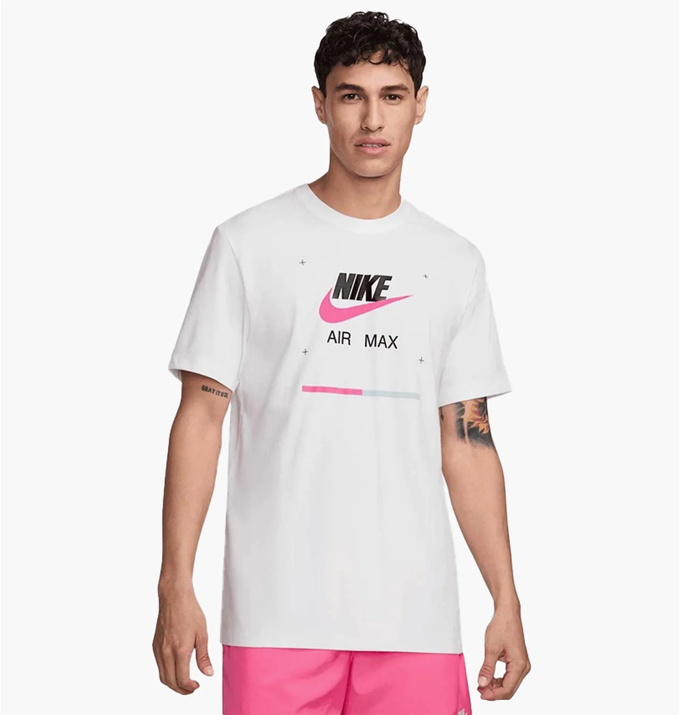 Футболка чоловіча Nike M Nsw Tee Fw Cnct White FV3778-100