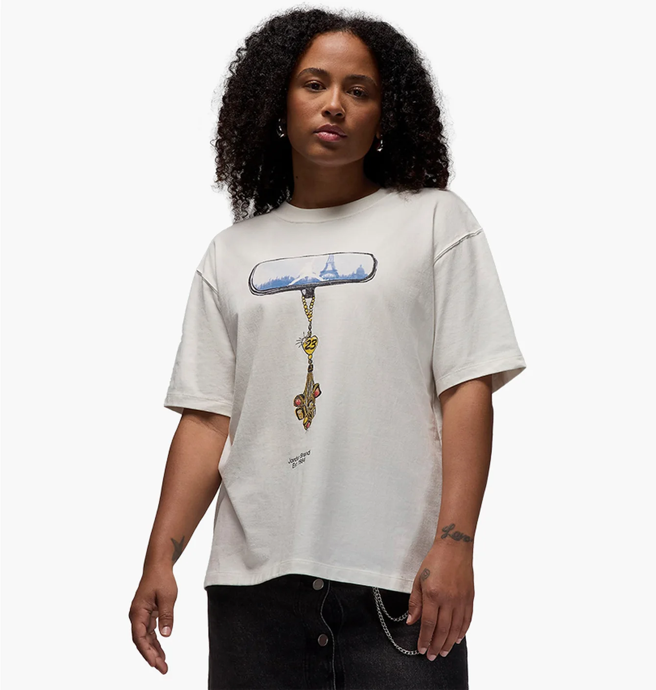 Футболка жіноча Air Jordan T-Shirt White HF2861-133