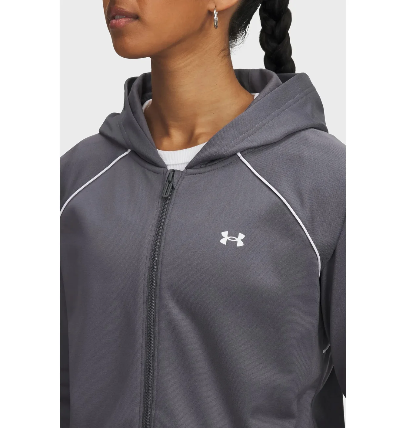 Спортивний костюм жіночий Under Armour Rival Tricot Tracksuit Hd Grey 6001966-025
