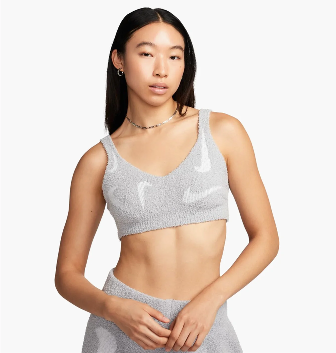 Топ жіночий Nike W Nsw Cozy Knit Bra Grey FD4274-077