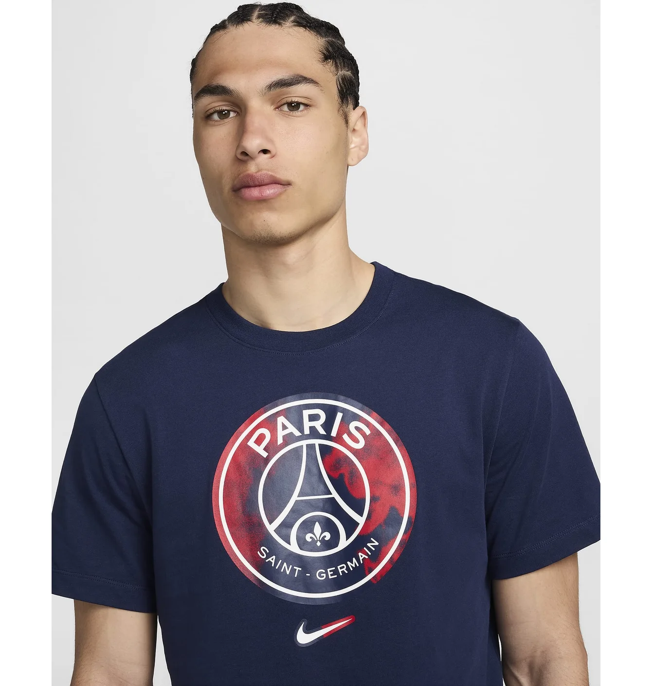 Футболка чоловіча Nike Psg 24/25 Crest Blue FV8558-410