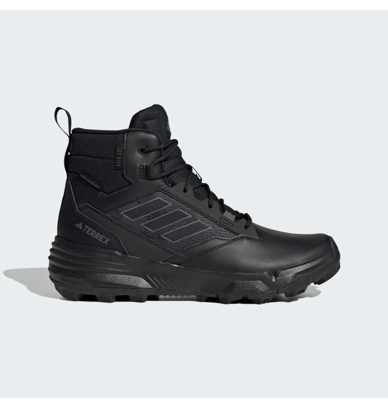 Черевики унісекс Adidas Unity Leather Mid Rain.Rdy Hiking Shoes Black IF4977