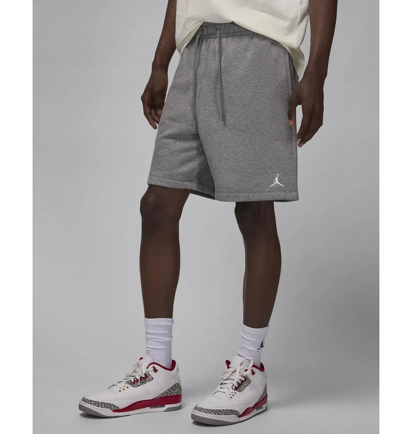 Шорти чоловічі Air Jordan Brooklyn Fleece Grey FV7285-091