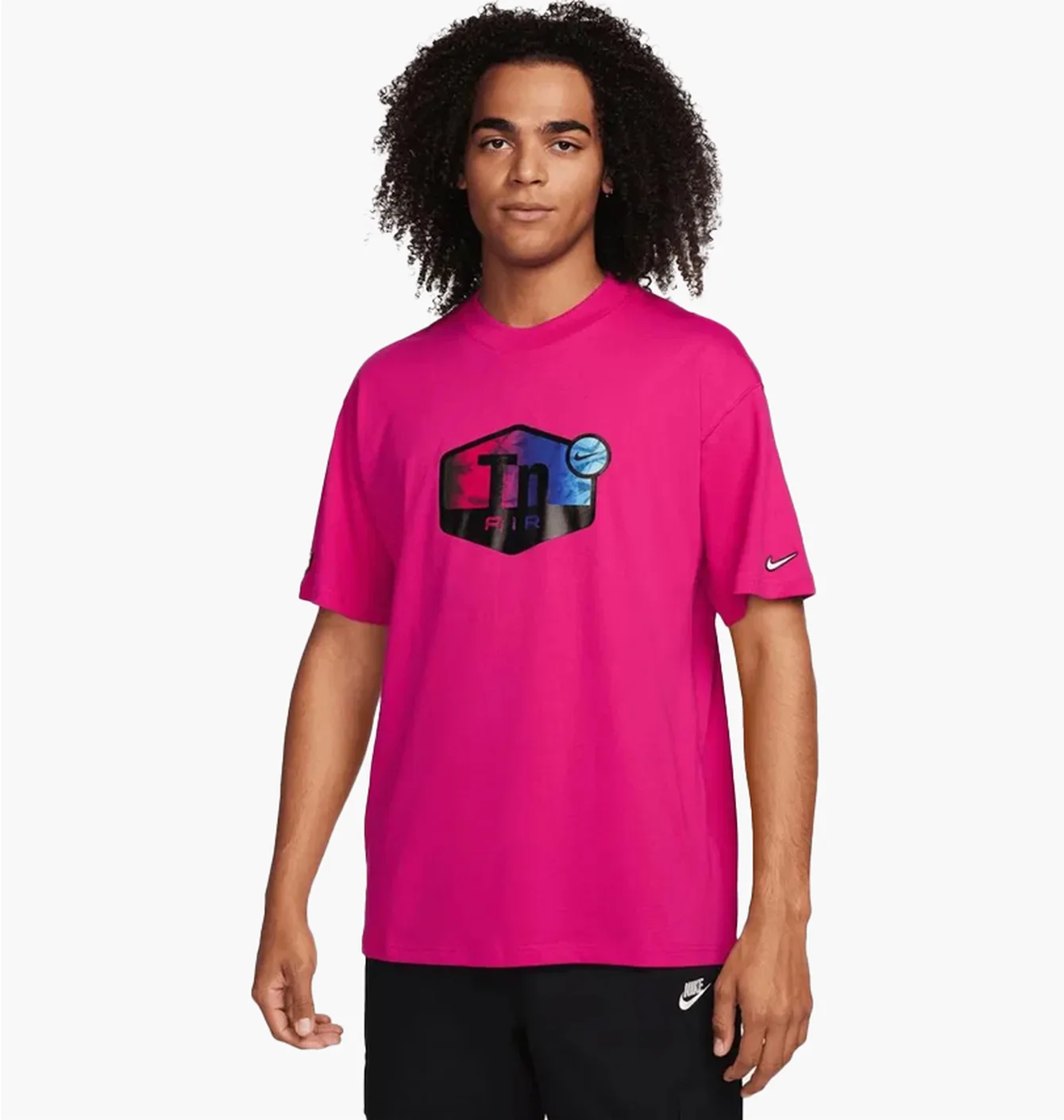 Футболка чоловіча Nike Tn Air Pink FV0067-615