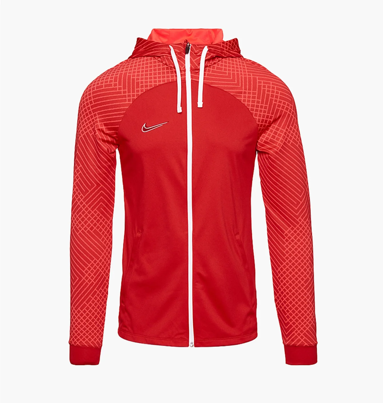 Куртка чоловіча Nike Dri-Fit Stike Hooded Track Jacket Red DH8768-657