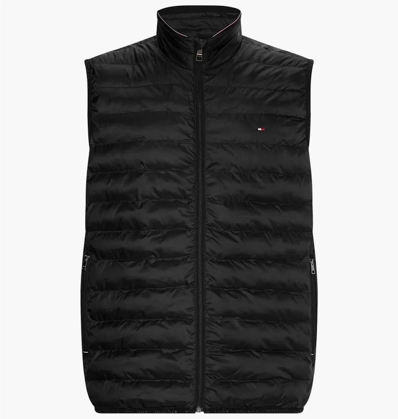 Жилетка чоловіча Tommy Hilfiger Regular Fit Quilted Vestzip Black MW0MW18762-BDS