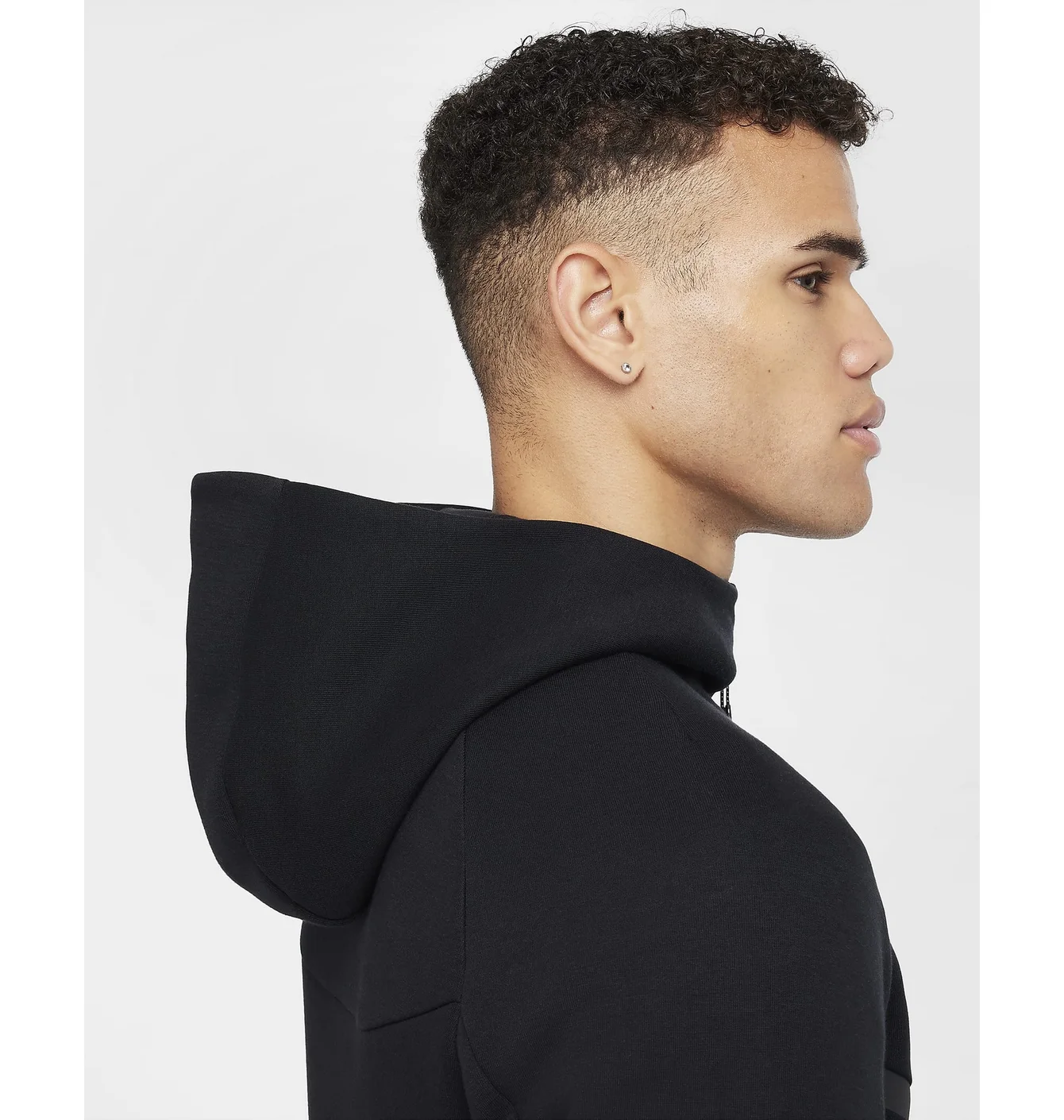 Толстовка чоловіча Nike Sportswear Tech Fleece Windrunner Black HV0949-010