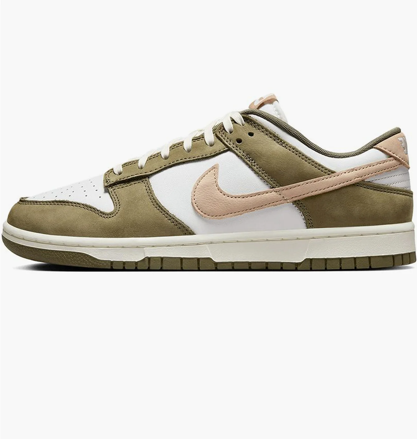 Кросівки чоловічі Nike Dunk Low Retro Prm Medium Olive White/Olive FQ8250-200