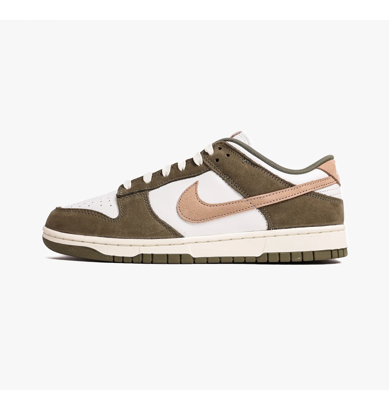 Кросівки чоловічі Nike Dunk Low Retro Prm Medium Olive White/Olive FQ8250-200