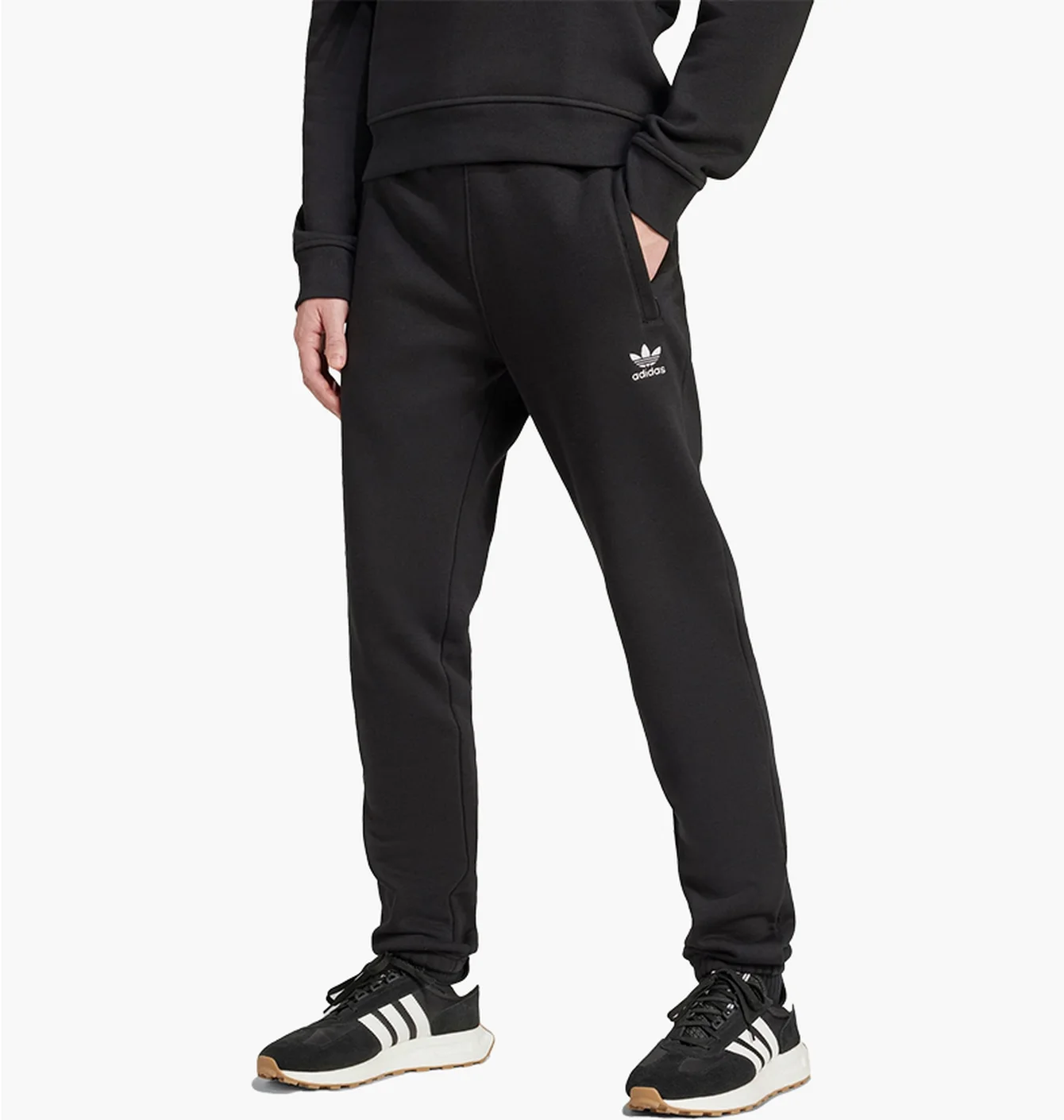 Штани чоловічі Adidas Trefoil Essentials Black IY7361
