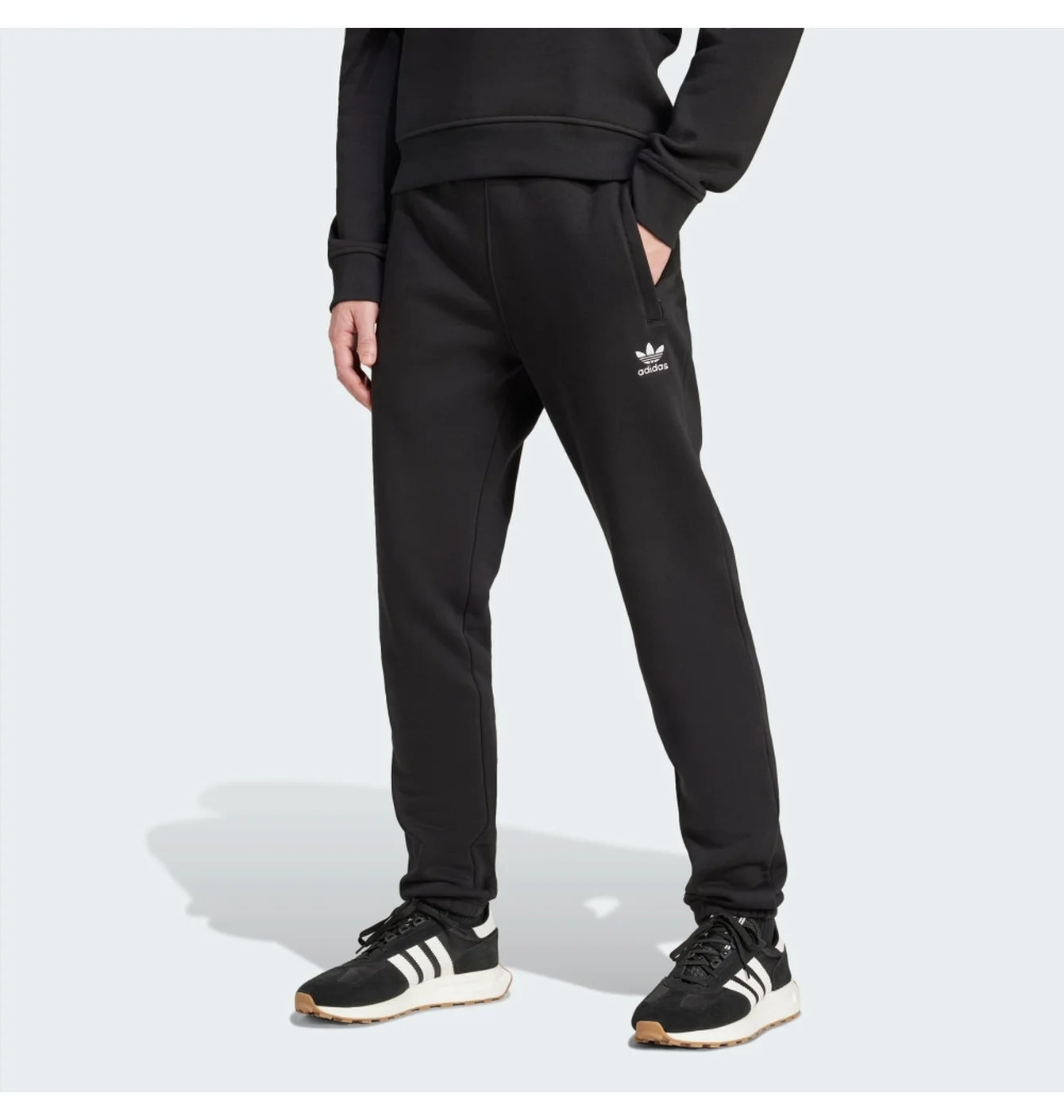 Штани чоловічі Adidas Trefoil Essentials Black IY7361