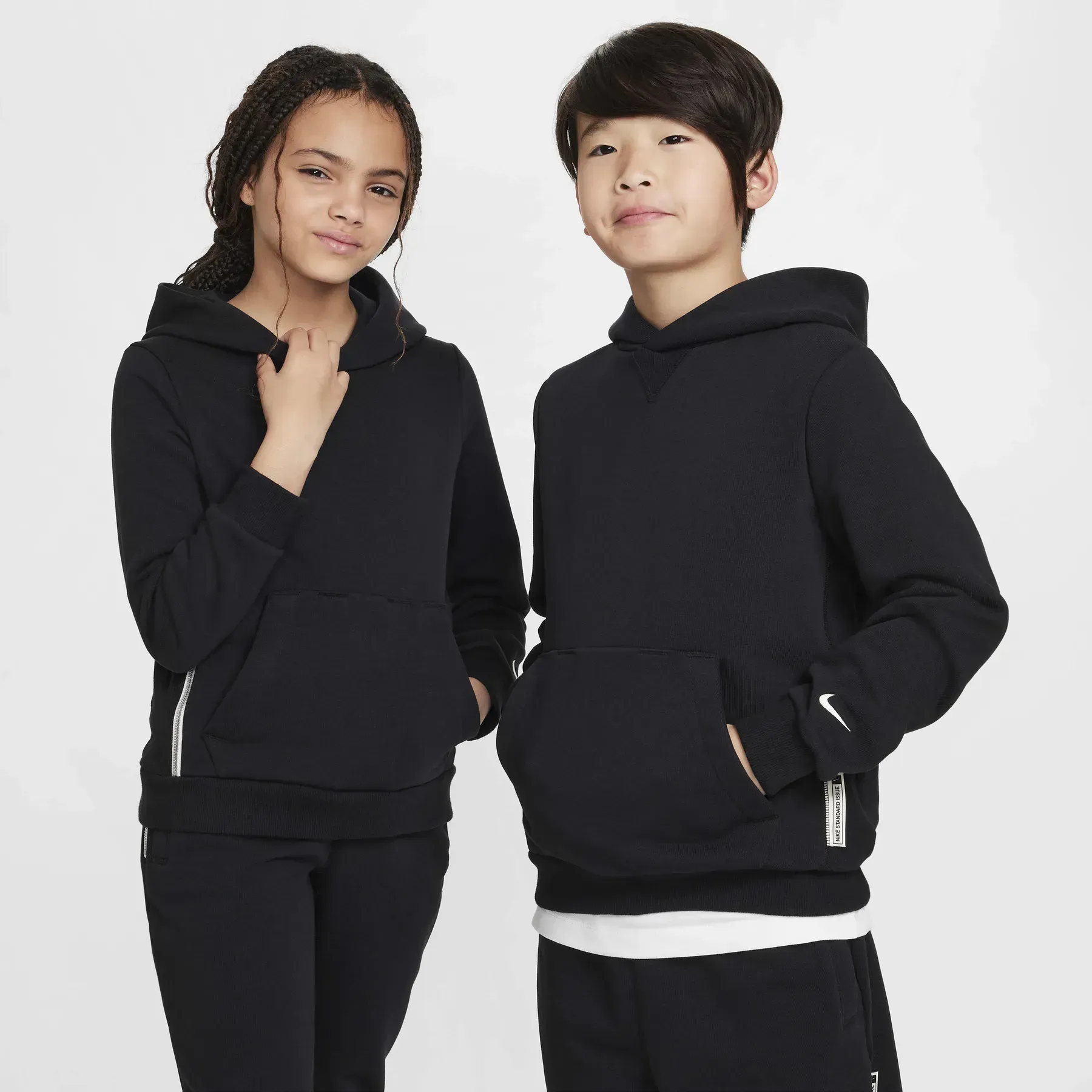 Светр підлітковий Nike Standard Issue Dri-Fit Fleece Hoodie (FZ5024-010)