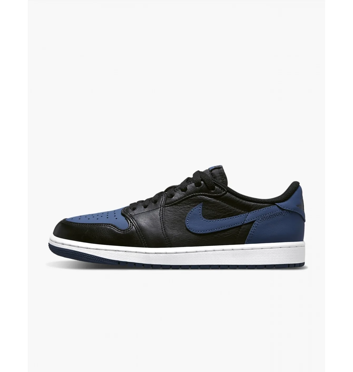Кросівки чоловічі Air Jordan 1 Retro Low Og "Mystic Navy" Black/Blue Cz0790-041