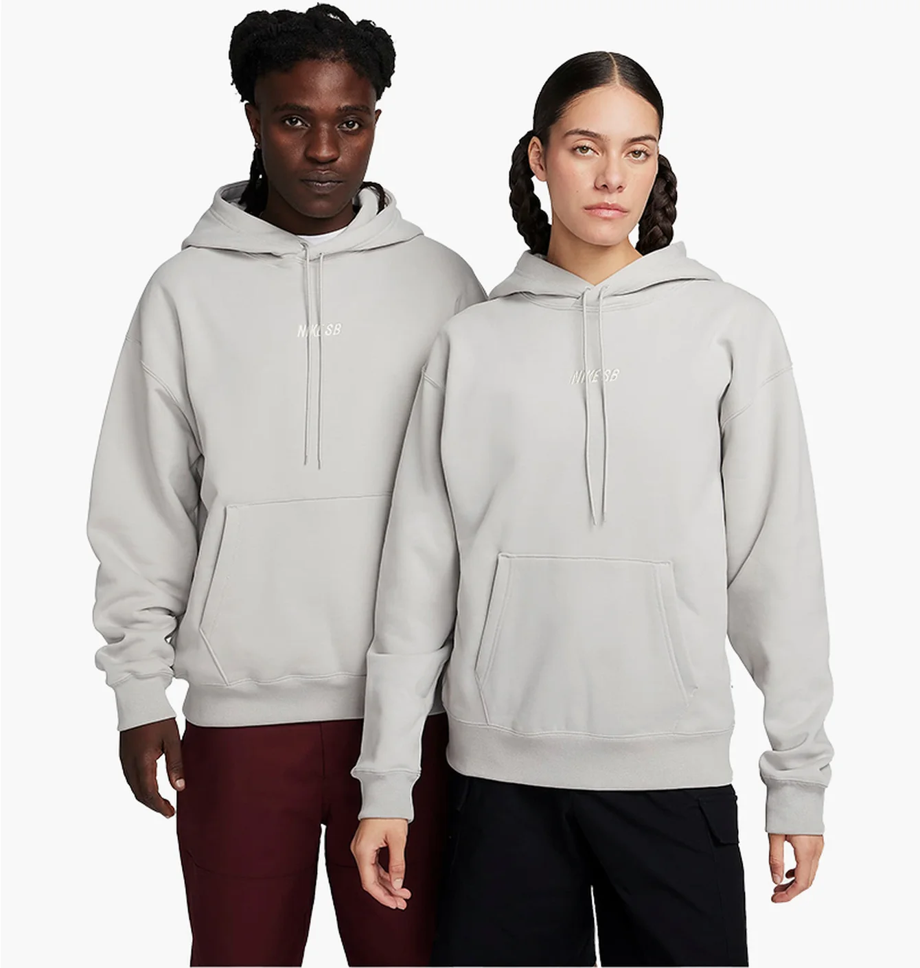 Худі унісекс Nike Sb Fleece Pullover Skate Hoodie Grey FN2502-003