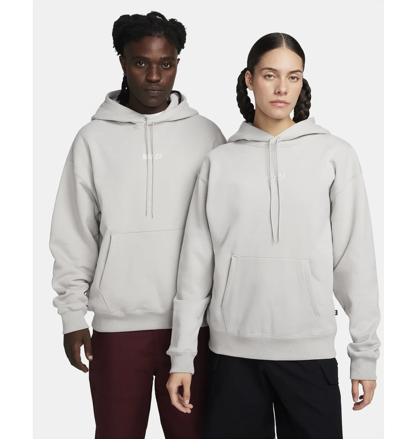 Худі унісекс Nike Sb Fleece Pullover Skate Hoodie Grey FN2502-003