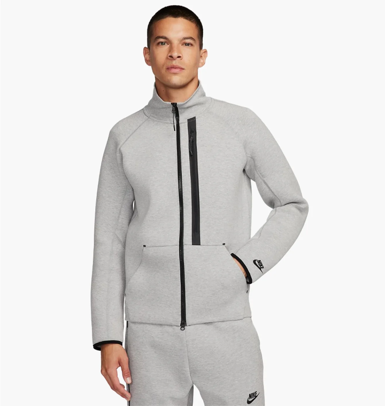 Олімпійка чоловіча Nike Tch Flc N98 Og Grey FD0738-063