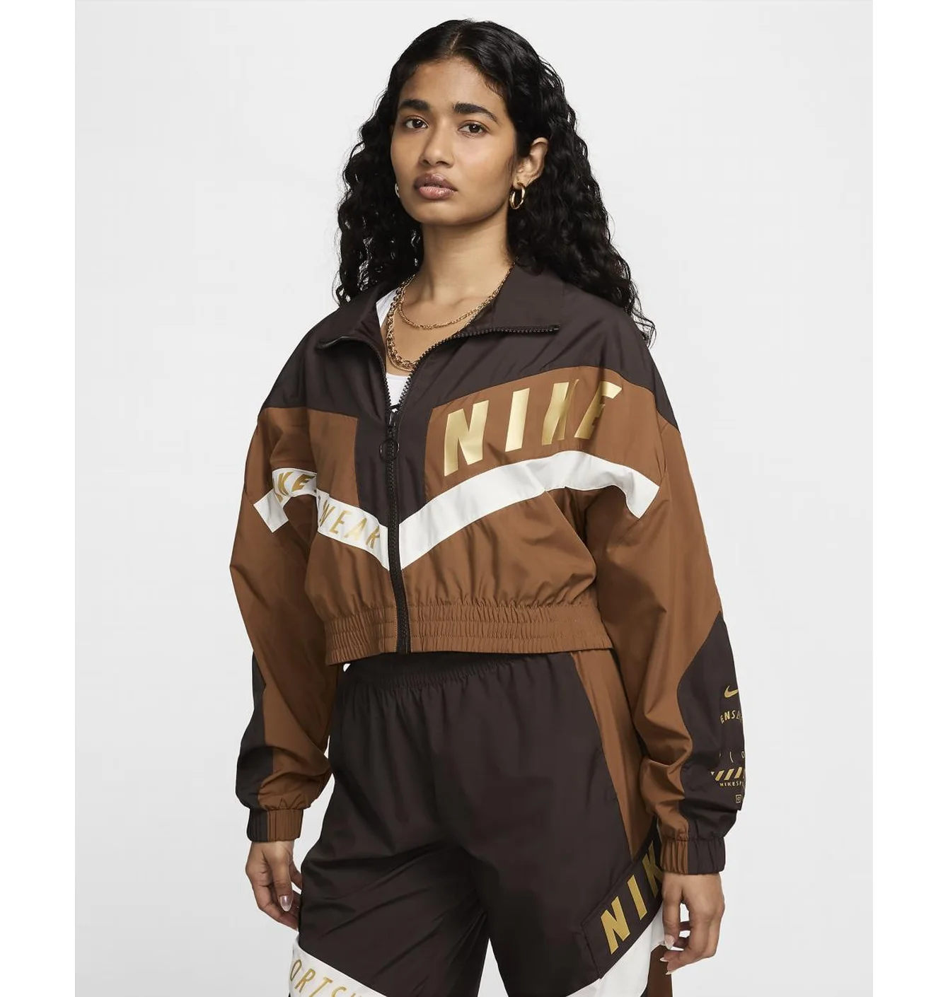 Куртка жіноча Nike Sportswear Brown HF5956-220