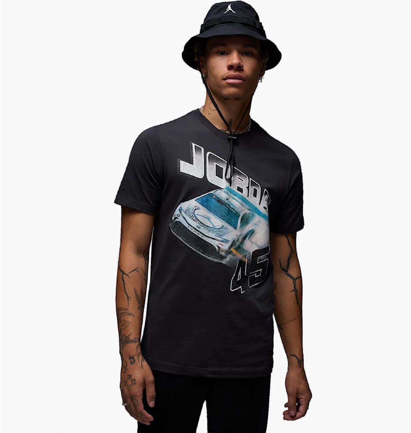 Футболка чоловіча Air Jordan M Car Ss Crew Black IB7351-045