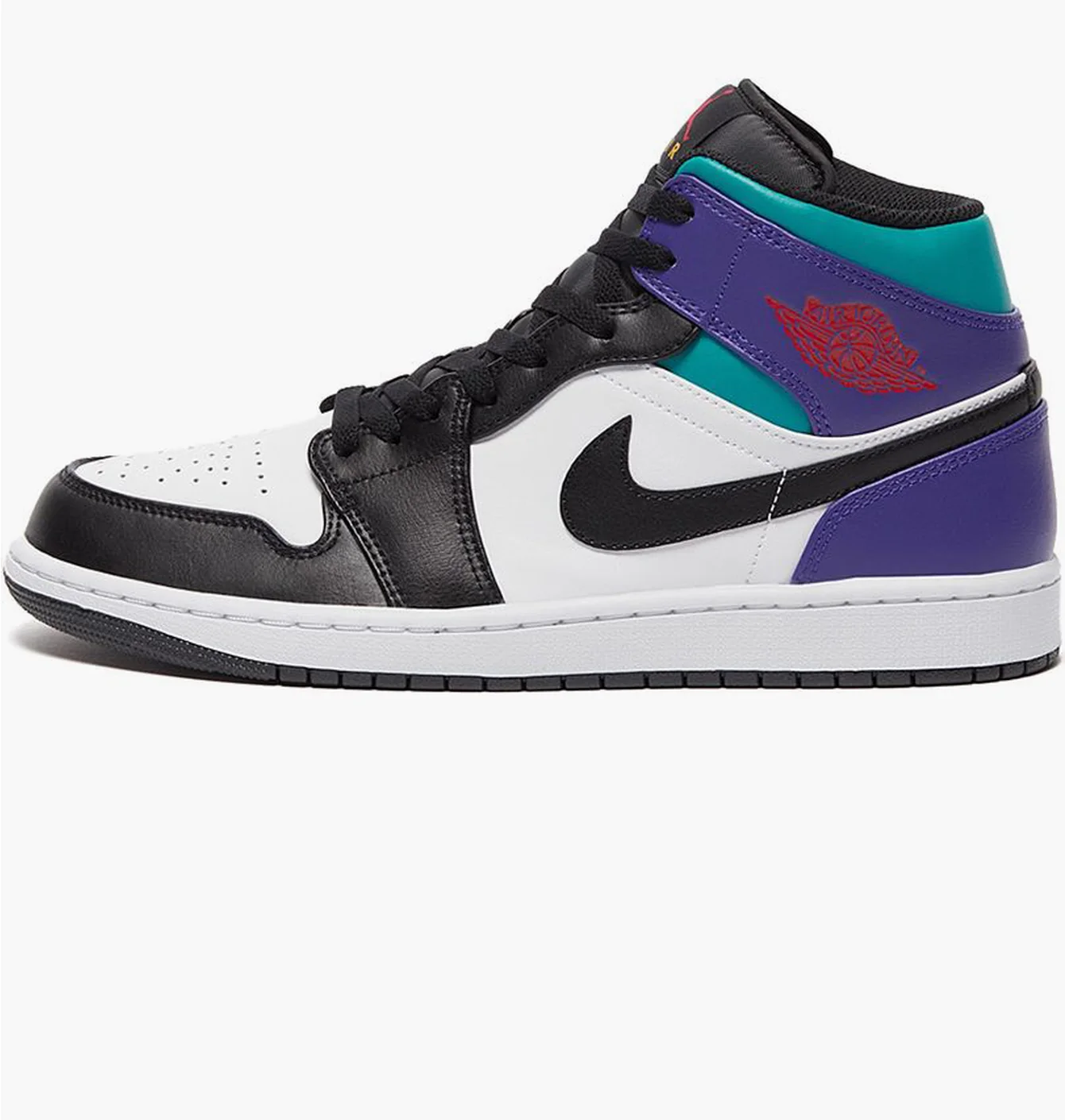 Кросівки чоловічі Air Jordan 1 Mid White/Black DQ8426-154