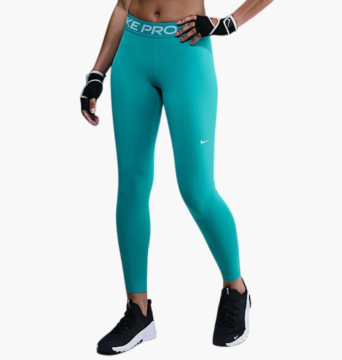 Лосини жіночі Nike Pro Turquoise CZ9779-345
