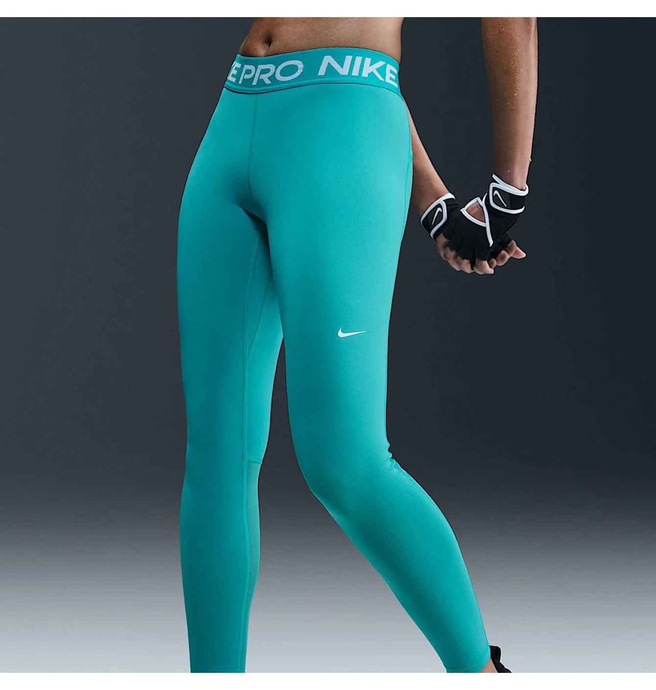 Лосини жіночі Nike Pro Turquoise CZ9779-345