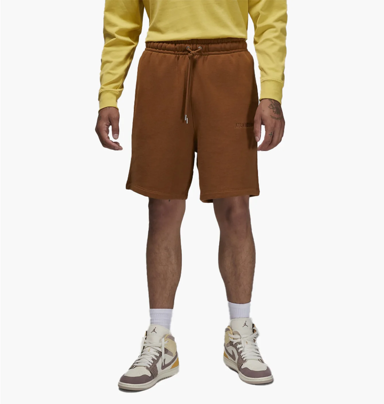 Шорти чоловічі Air Jordan Air Wordmark Brown FJ0700-281