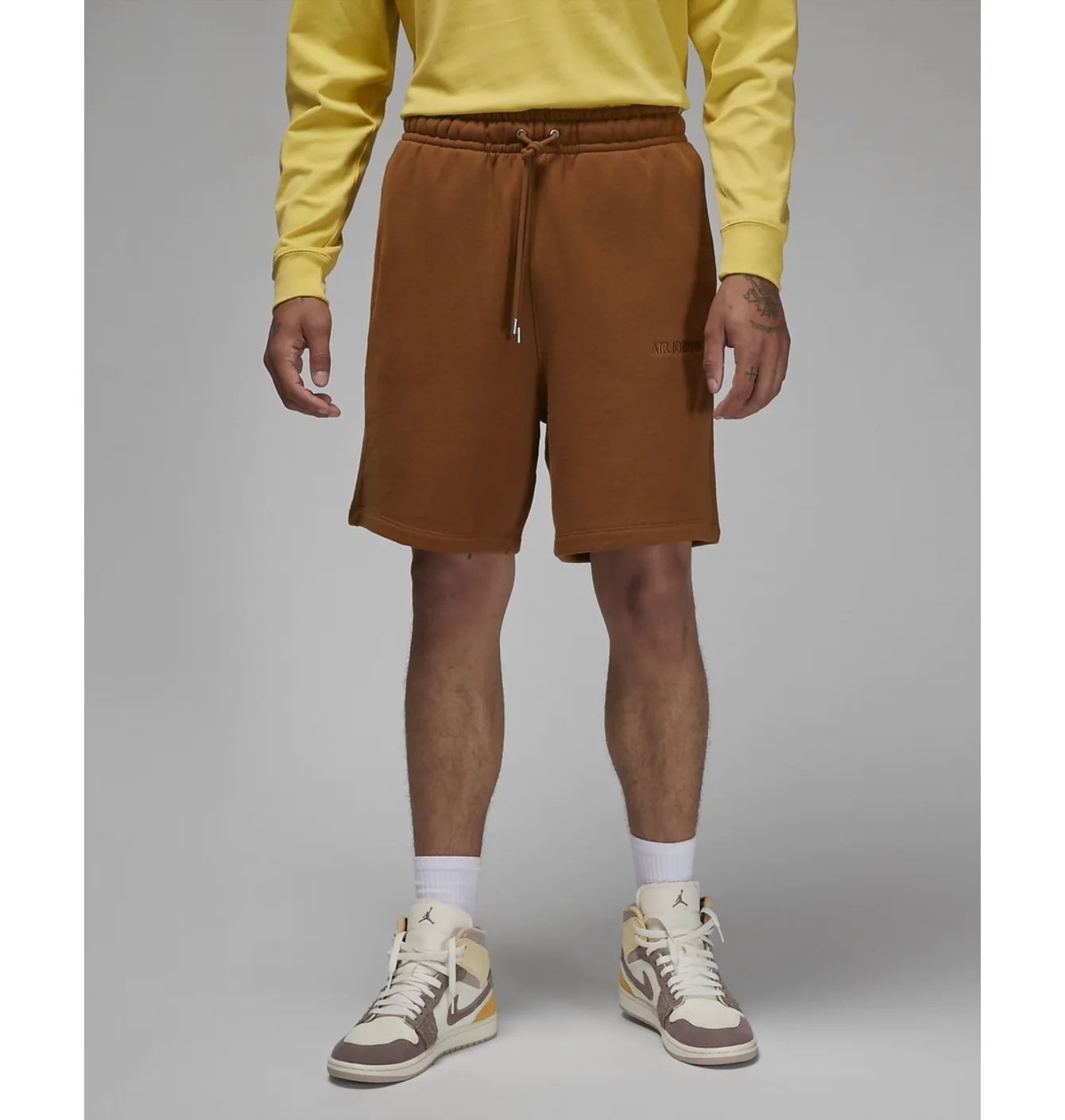 Шорти чоловічі Air Jordan Air Wordmark Brown FJ0700-281