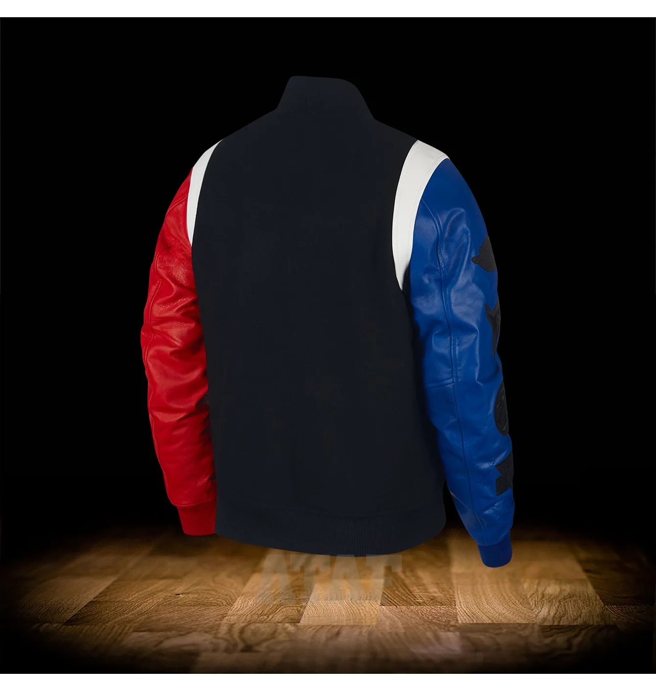 Куртка унісекс Nike Air Jordan Sport Dna Varsity Jacket Black Red Blue AT9958-010