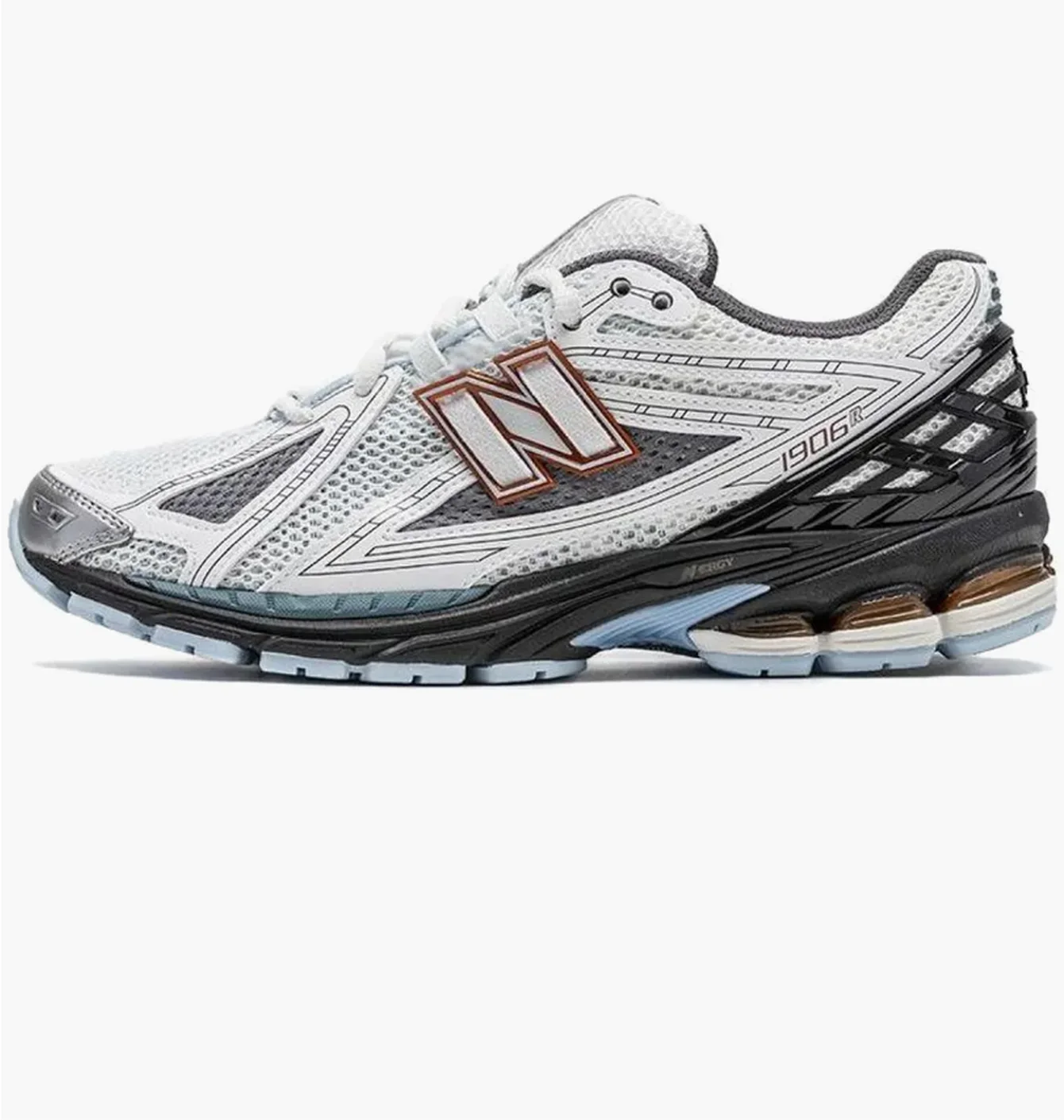 Кросівки унісекс New Balance 1906R White/Grey M1906RBO
