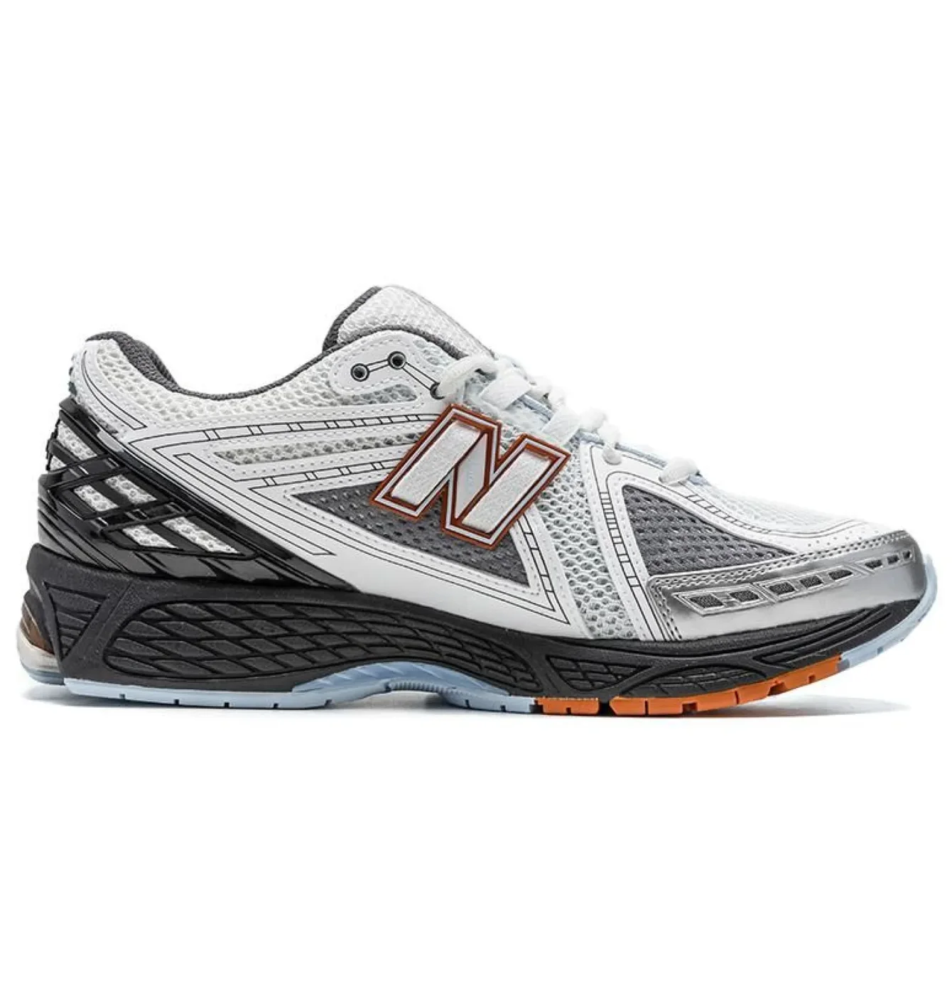 Кросівки унісекс New Balance 1906R White/Grey M1906RBO