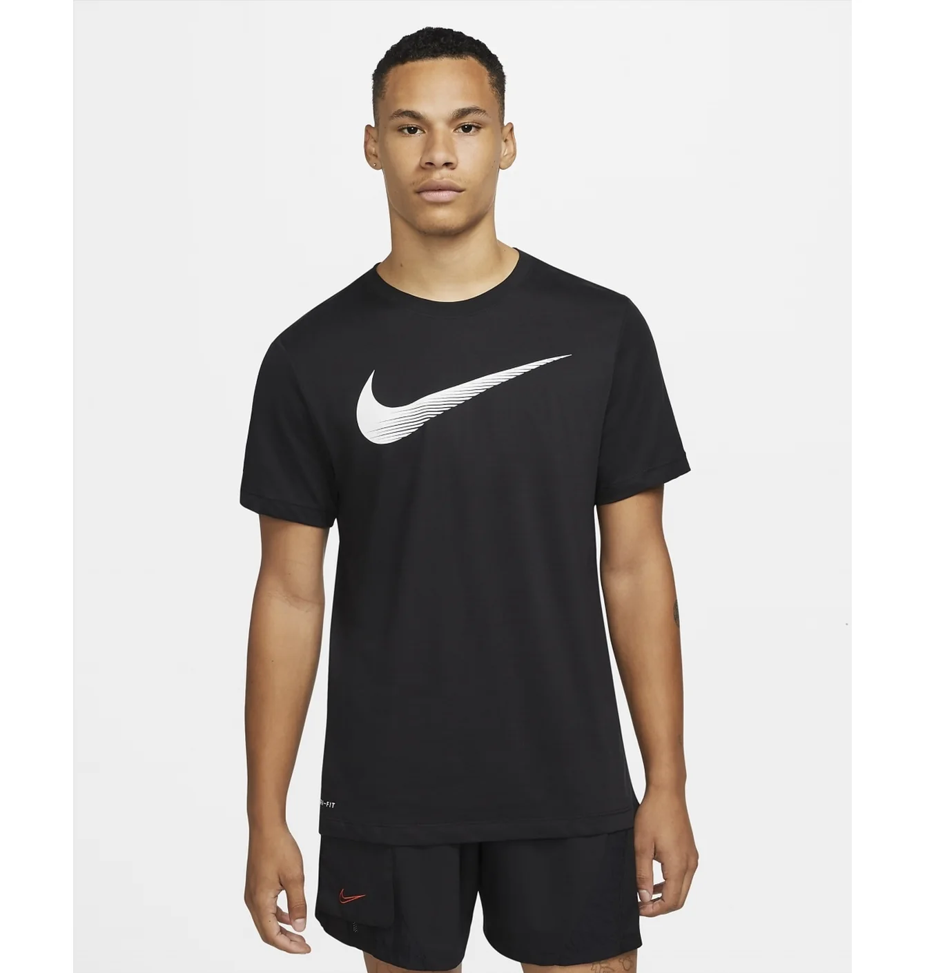 Футболка чоловіча Nike Dri-Fit Men’S Swoosh Training T-Shirt Black CZ9724-010