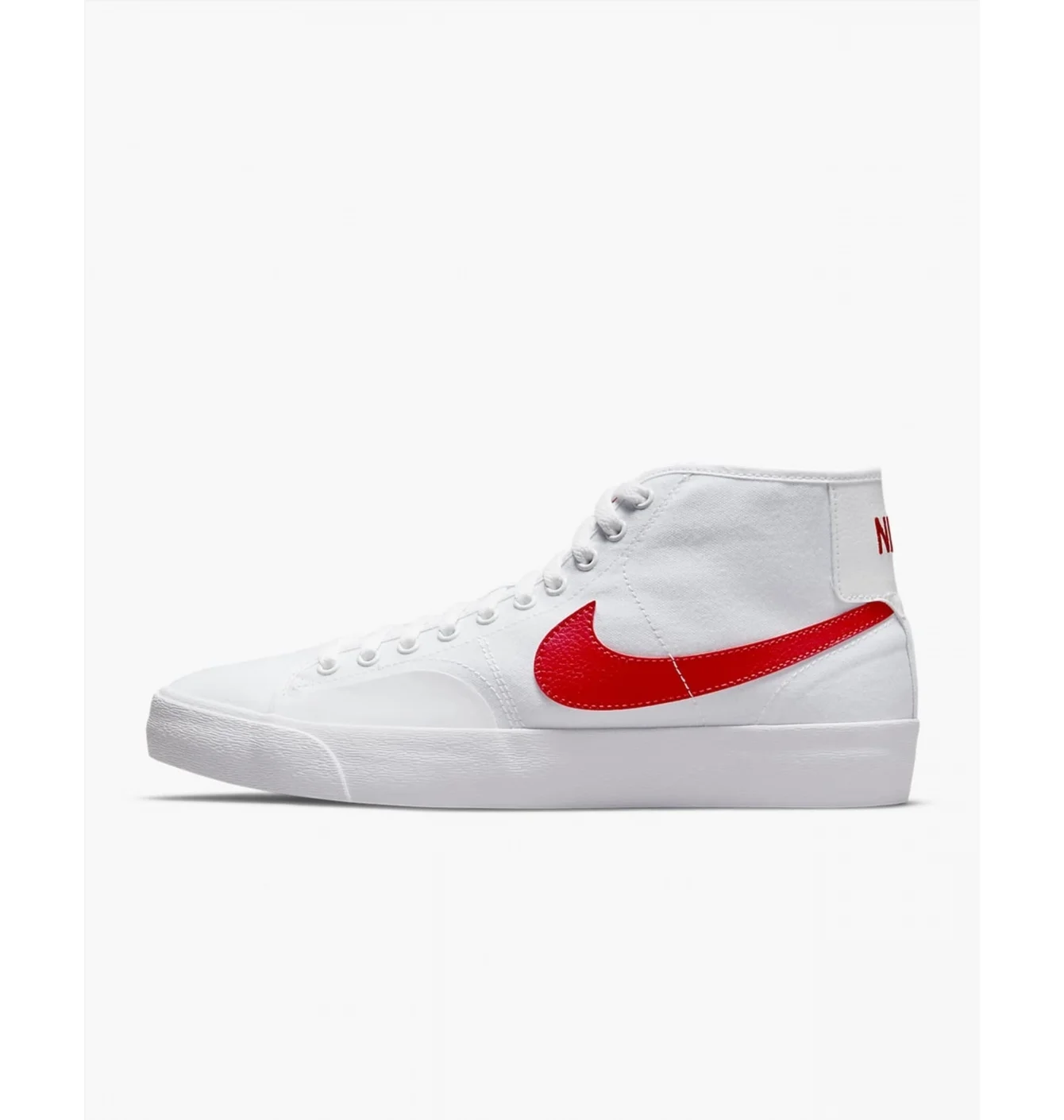 Кросівки унісекс Nike Sb Blzr Court Mid White/Red DC8901-101