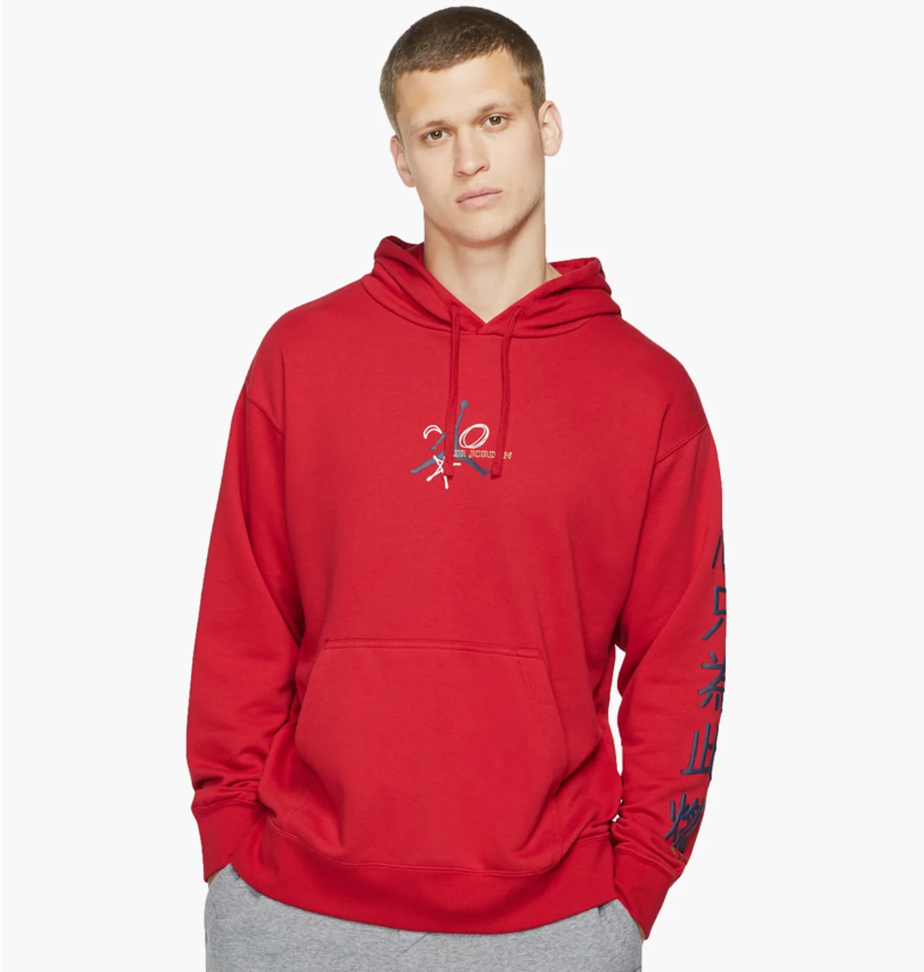 Худі чоловіче Air Jordan Legacy Red CJ9083-687