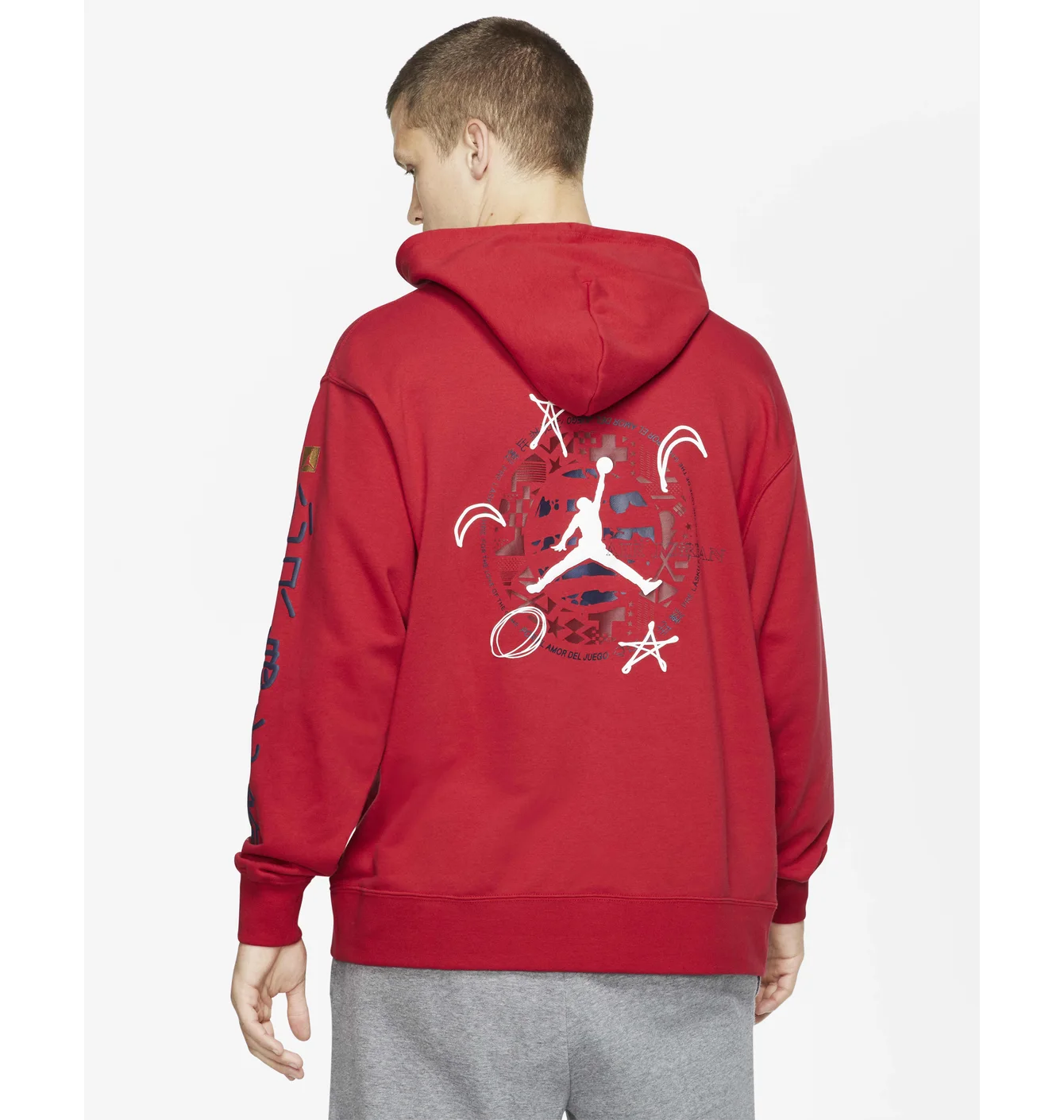 Худі чоловіче Air Jordan Legacy Red CJ9083-687