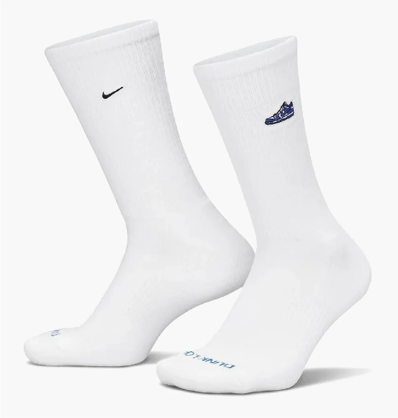 Шкарпетки унісекс Nike Everyday Plus Cush Crew White (1 пара) FQ0326-100