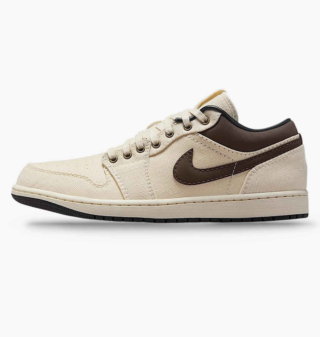 Кросівки чоловічі Nike 1 Low Premium Beige/Brown IB8058-110