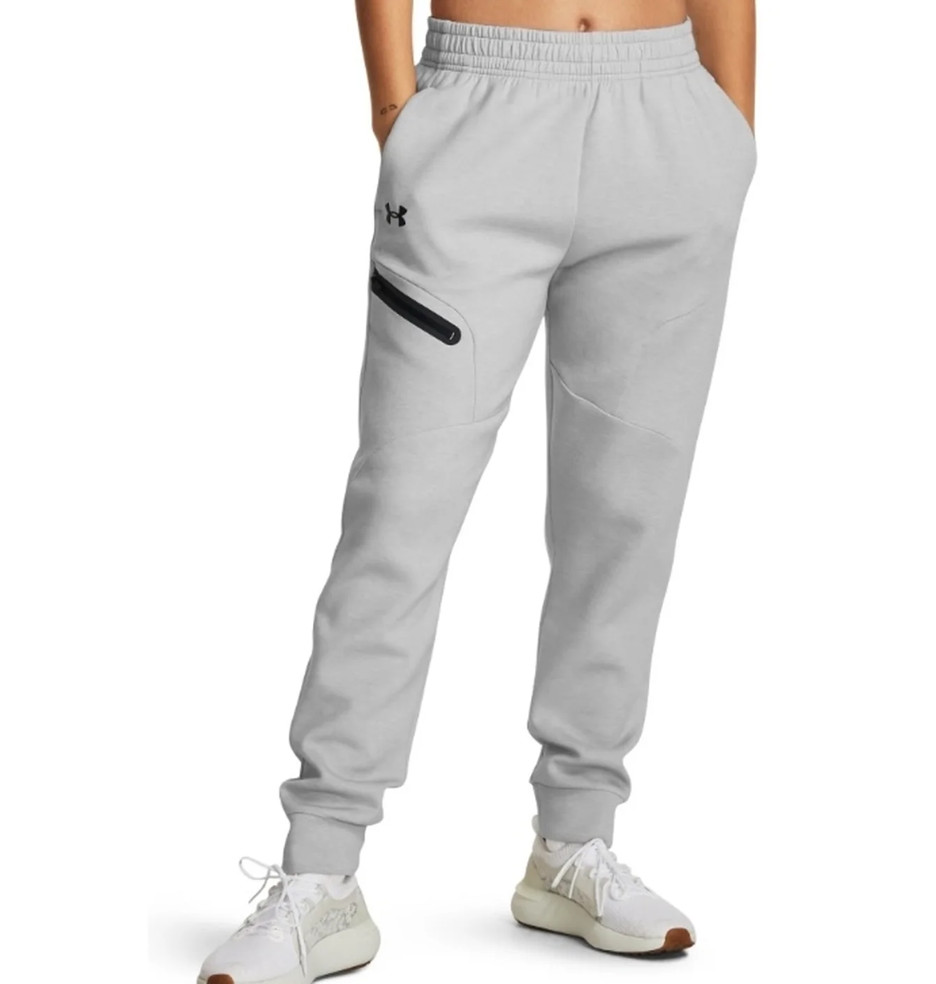 Штани жіночі Under Armour Unstoppable Flc Jogger Grey 1379846-011
