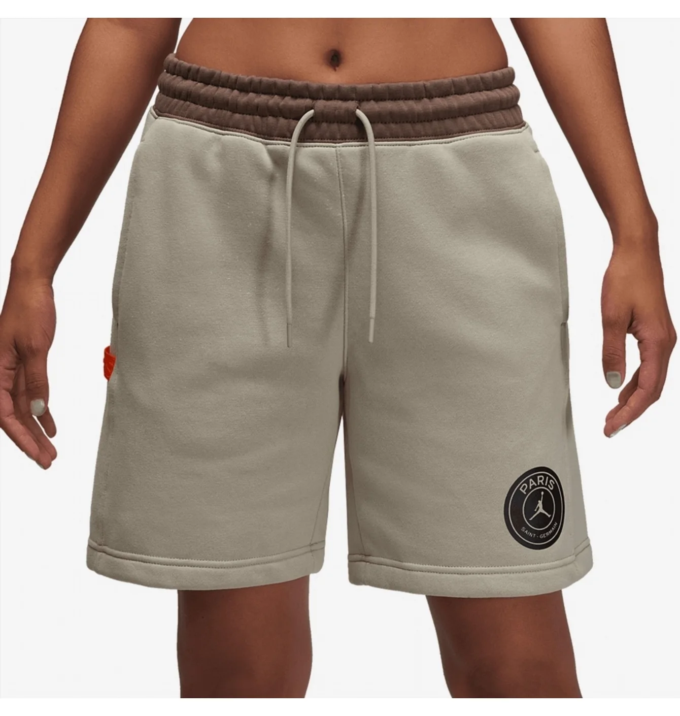 Шорти жіночі Air Jordan X Psg Fleece Shorts Beige DZ3269-230