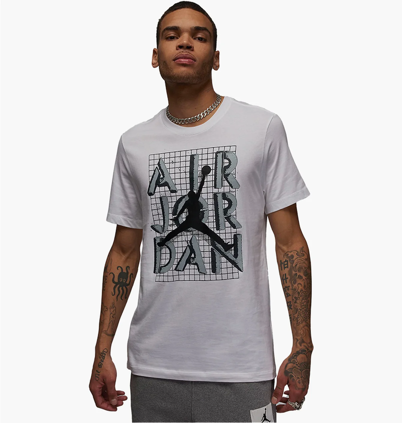 Футболка чоловіча Air Jordan T-Shirt Brand White FN5978-100