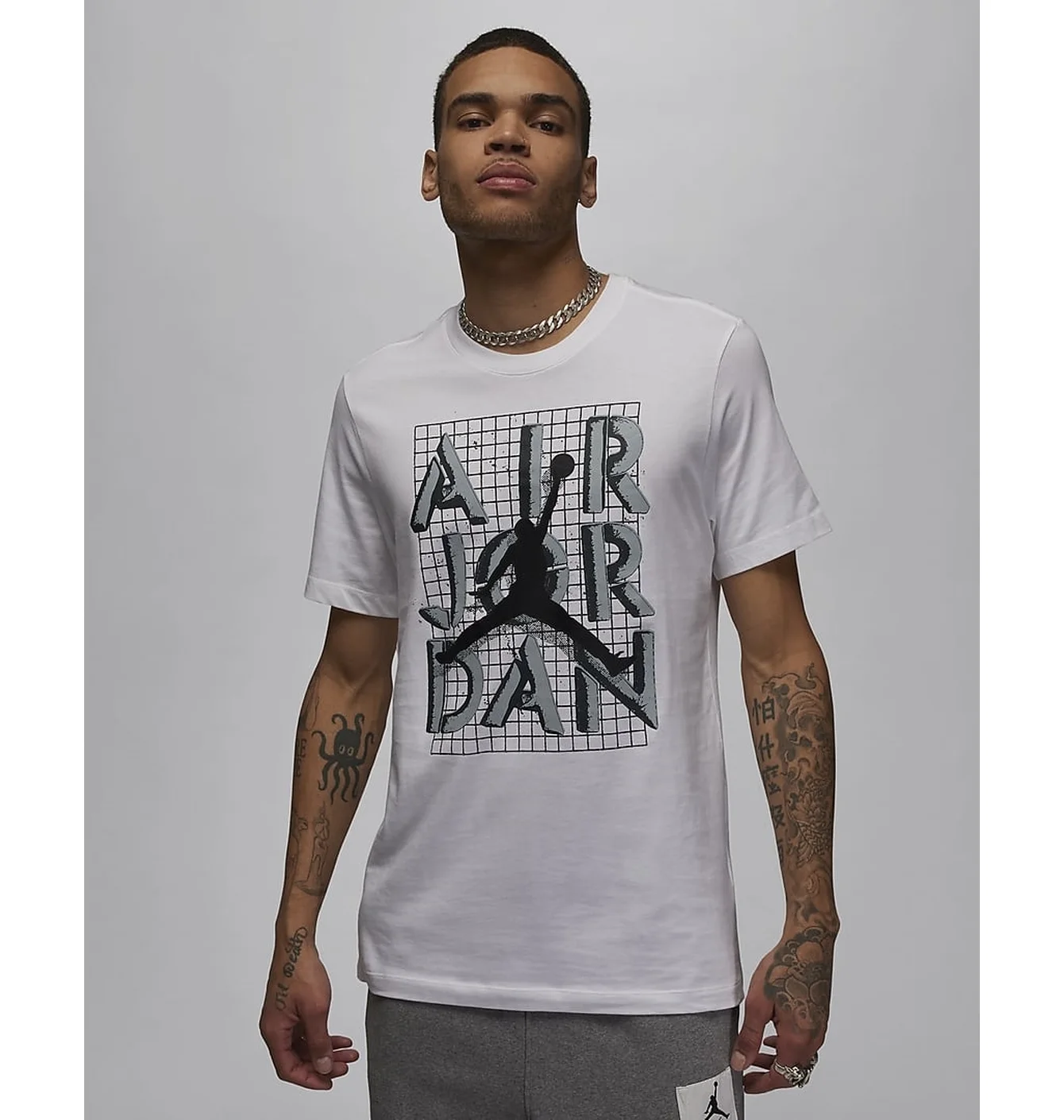 Футболка чоловіча Air Jordan T-Shirt Brand White FN5978-100