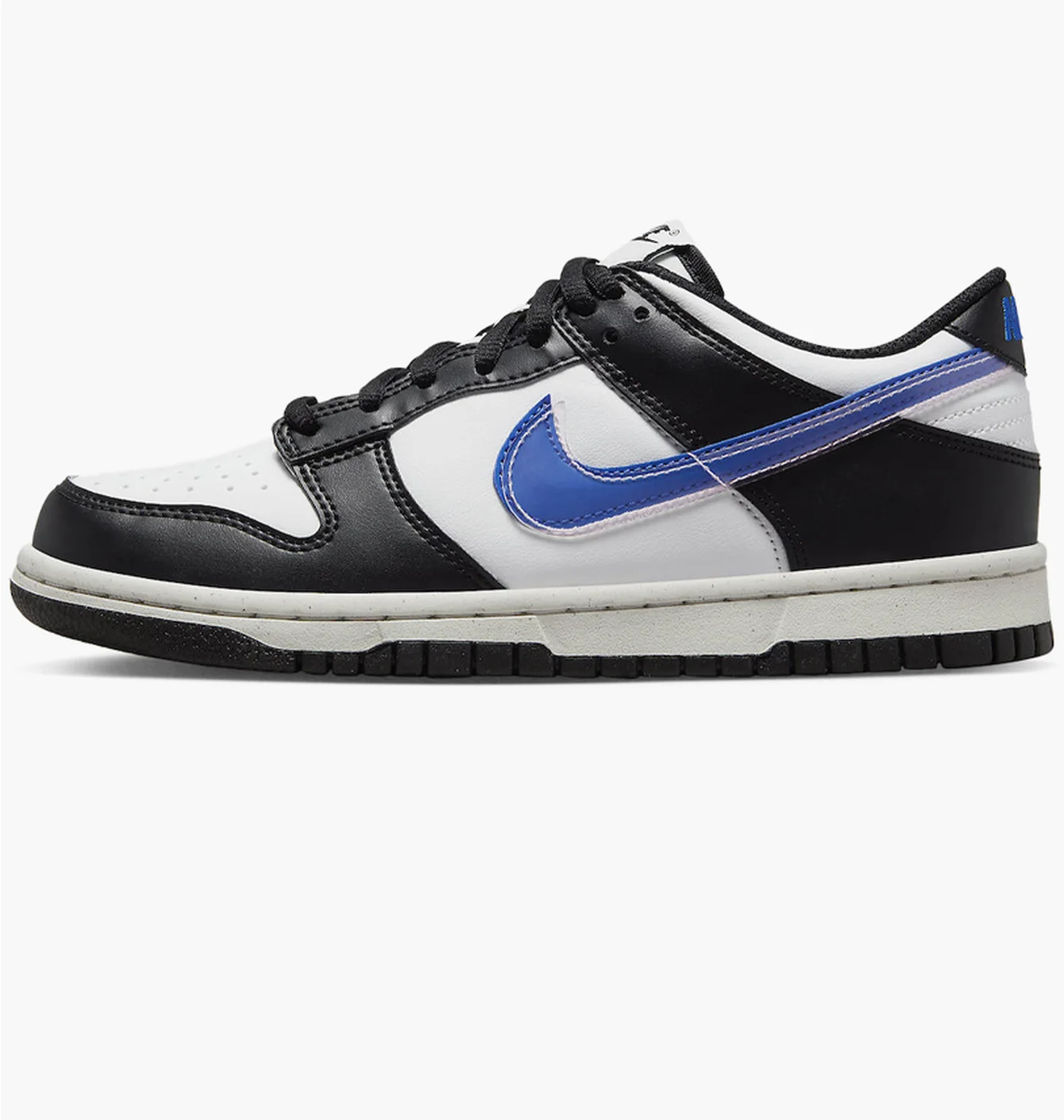 Кросівки дитячі Nike New Dunk Low Next Nature Tpu Swoosh Black/White Fd0689-001