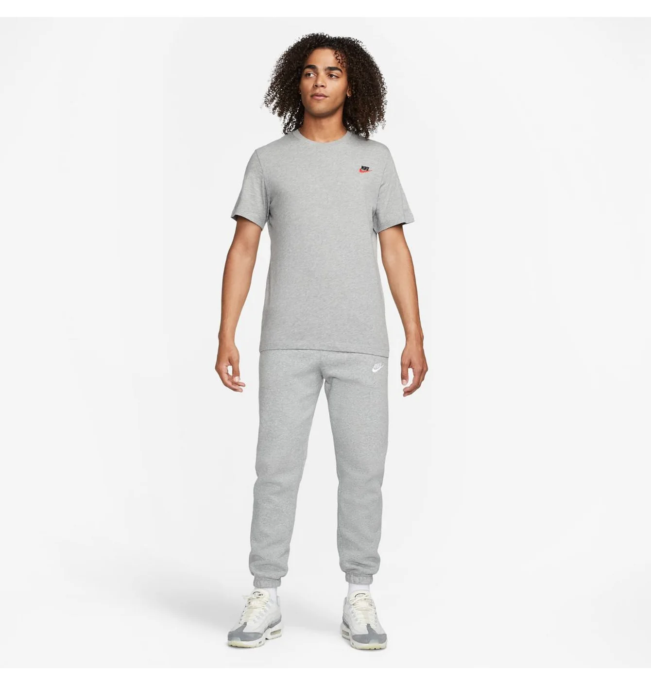 Футболка чоловіча Nike Nsw Club Dt Tee Grey FD1184-066