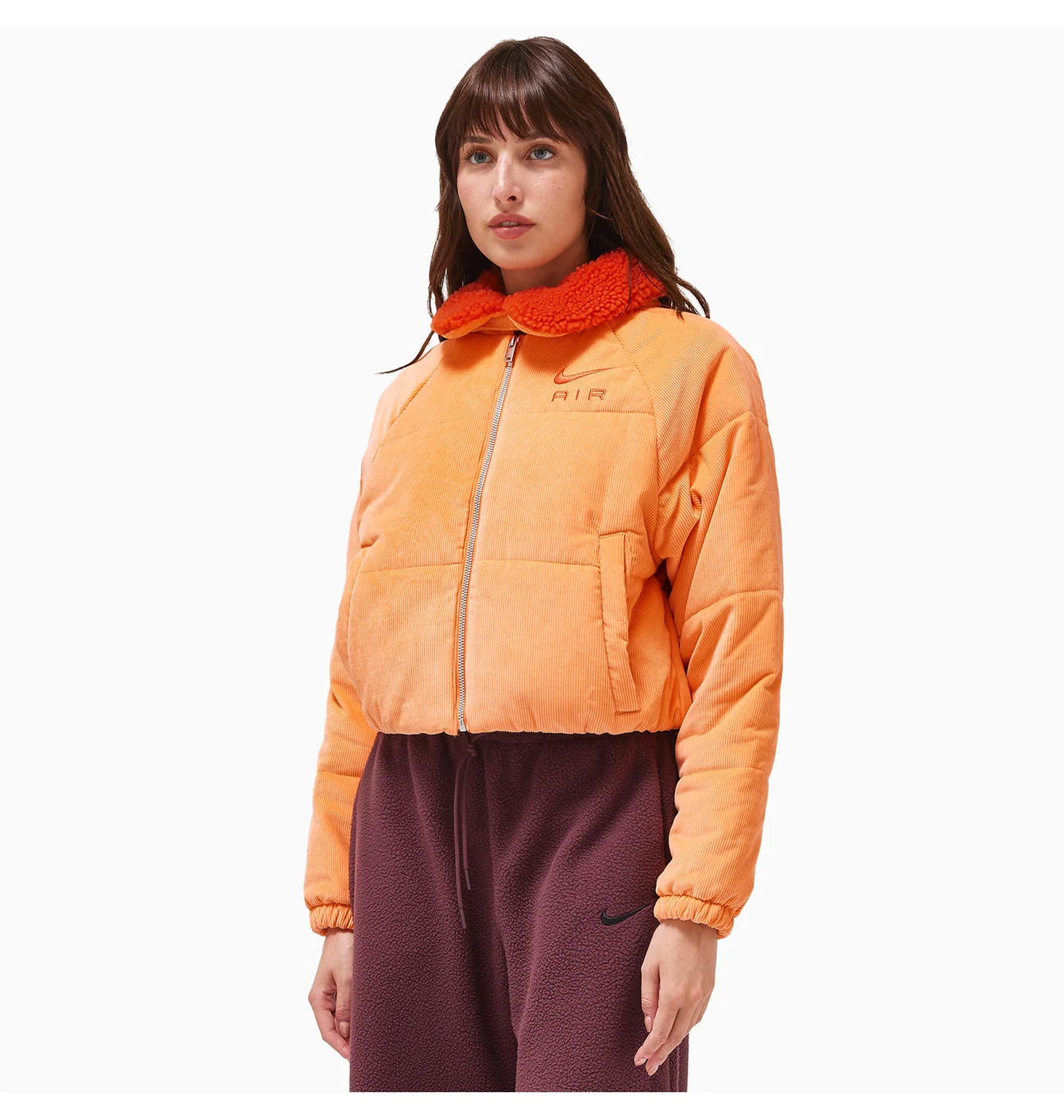 Куртка жіноча Nike Nsw Air Tf Cord Wntr Jkt Orange Dq6930-871
