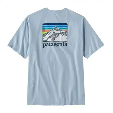 Футболка чоловіча Patagonia Men's Line Logo Ridge Pocket Responsibili-Tee (CHLE38511)