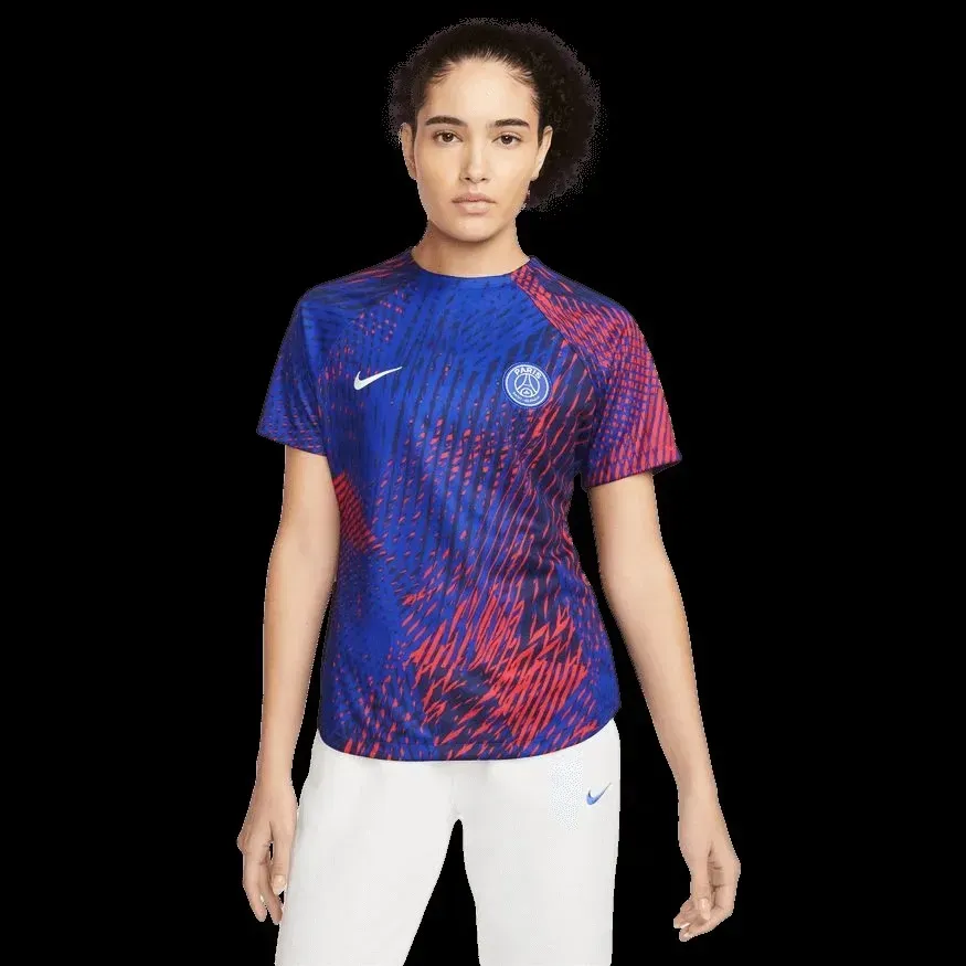 Футболка жіноча Nike Paris Saint-Germain Pre-Match Jersey (DN2931-418)
