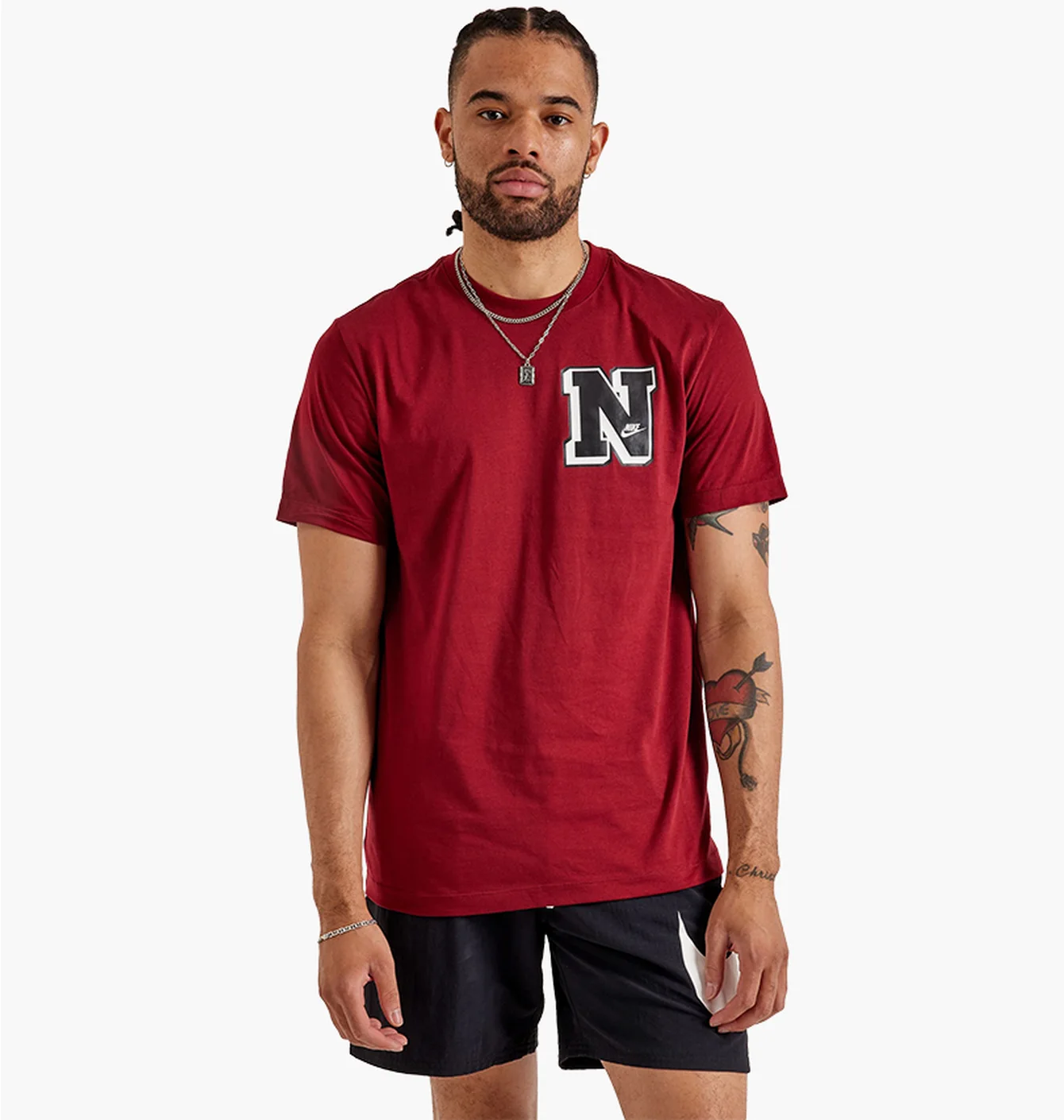 Футболка чоловіча Nike Sportswear Tee Red FV3772-677